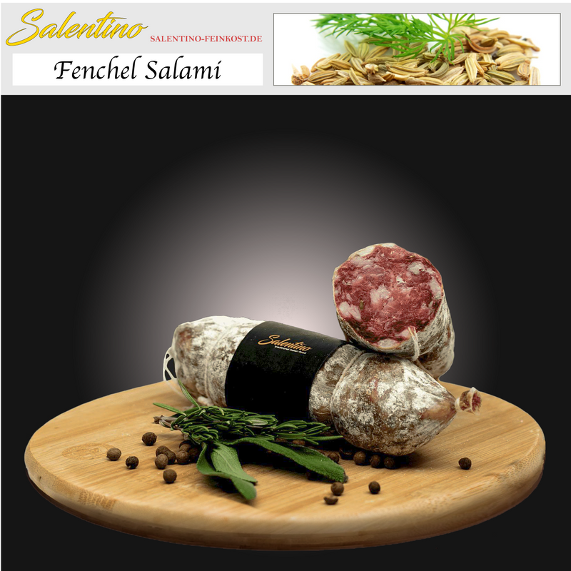 Fenchel Salami, Salami mit Fenchel online bestellbar, italienische salami online kaufen