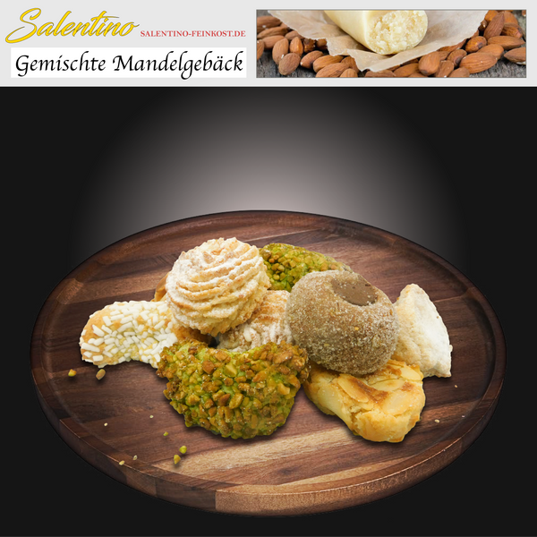 Gemischte Mandelgebäck