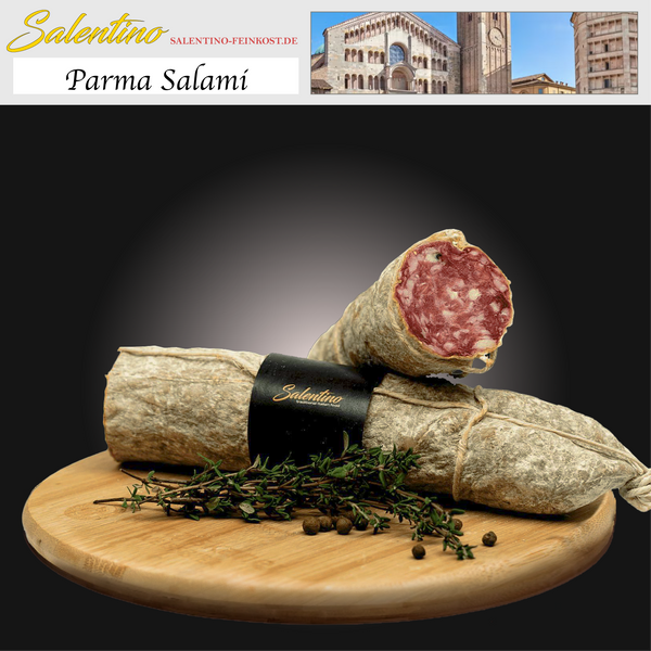 Klassische Salami aus Parmaschinken, online bestellbar, italienische salami online kaufen
