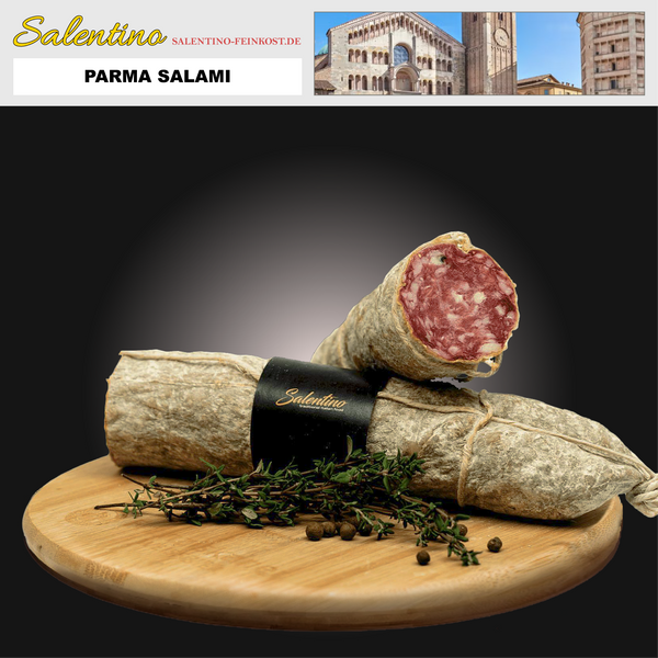 Klassische Salami aus Parmaschinken, online bestellbar, italienische salami online kaufen