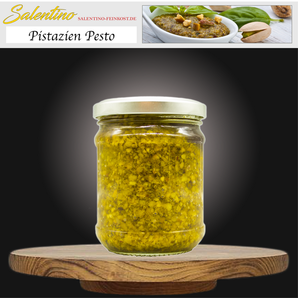 Pistazien Pesto, Pesto mit Pistazien, italienische Soße für Pasta, online bestellen, online kaufen, italienische pesto