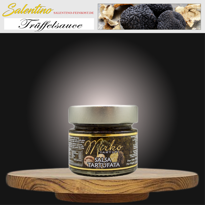 Trüffelsoße, Sommertrüffel, italienische Antipasti, online bestellen, online kaufen, italienische Trüffel, Trüffelsauce